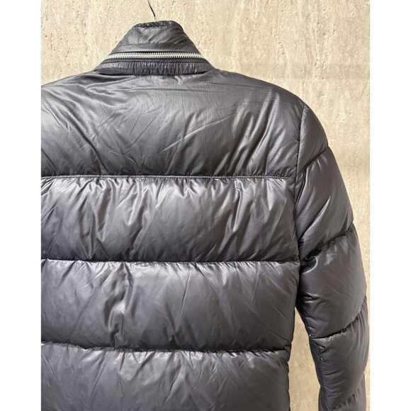 Chrome Hearts Womens Black Goose Down Puffer Jacket With Zip & Button Front Size - Picture 3 of 16